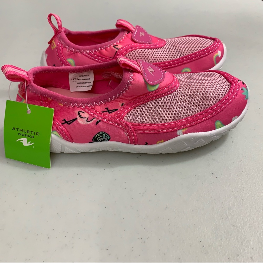 Girls Toddler Aqua Water Shoes Size 9/10 NEW